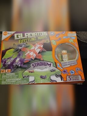 Hexbug Gladiators Battling Robots Stadium Playset NIB